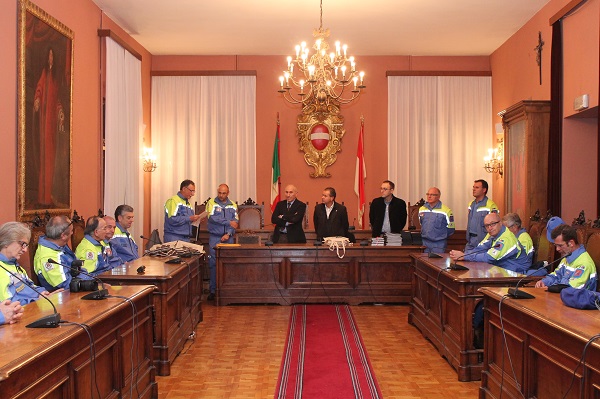 PROTEZIONE CIVILE, CERIMONIA A PORDENONE PER I VOLONTARI ESERCITAZIONE ...