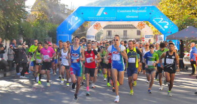 STEFANO MASSIMI E FRANCESCA CALVAUNA VINCONO IL TROFEO PODISTICO ADI CASTELNUOVO VOMANO